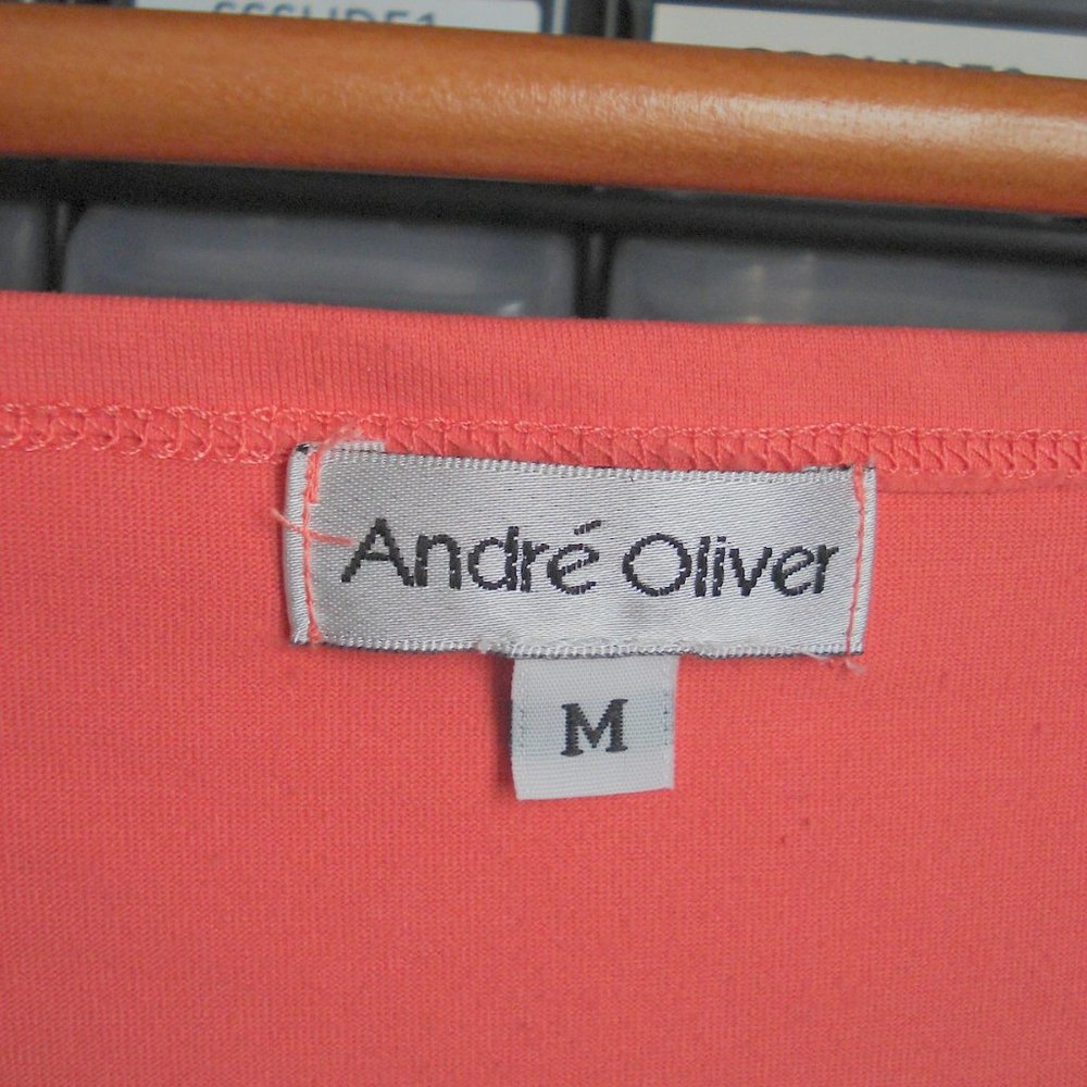 2 Piece Capri Top Set Coral Andre Oliver - Picture 2 of 6